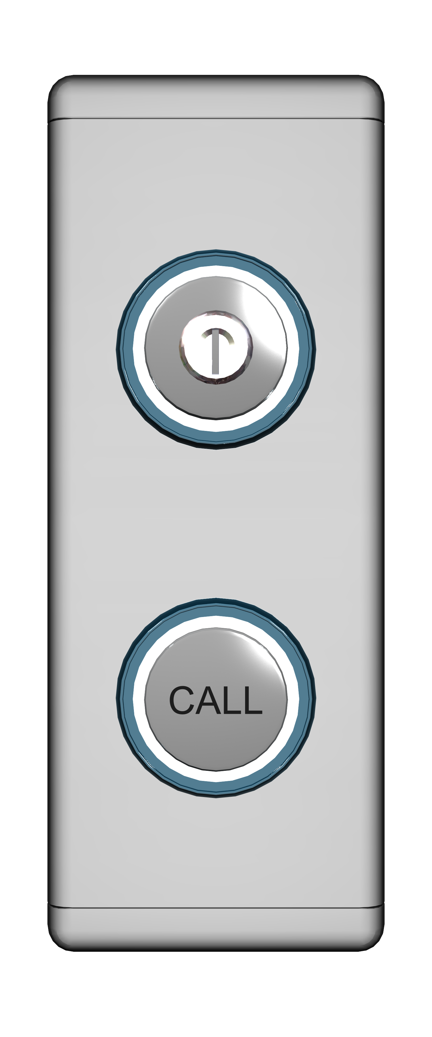 Surface Mount Keyed Stainless Satin